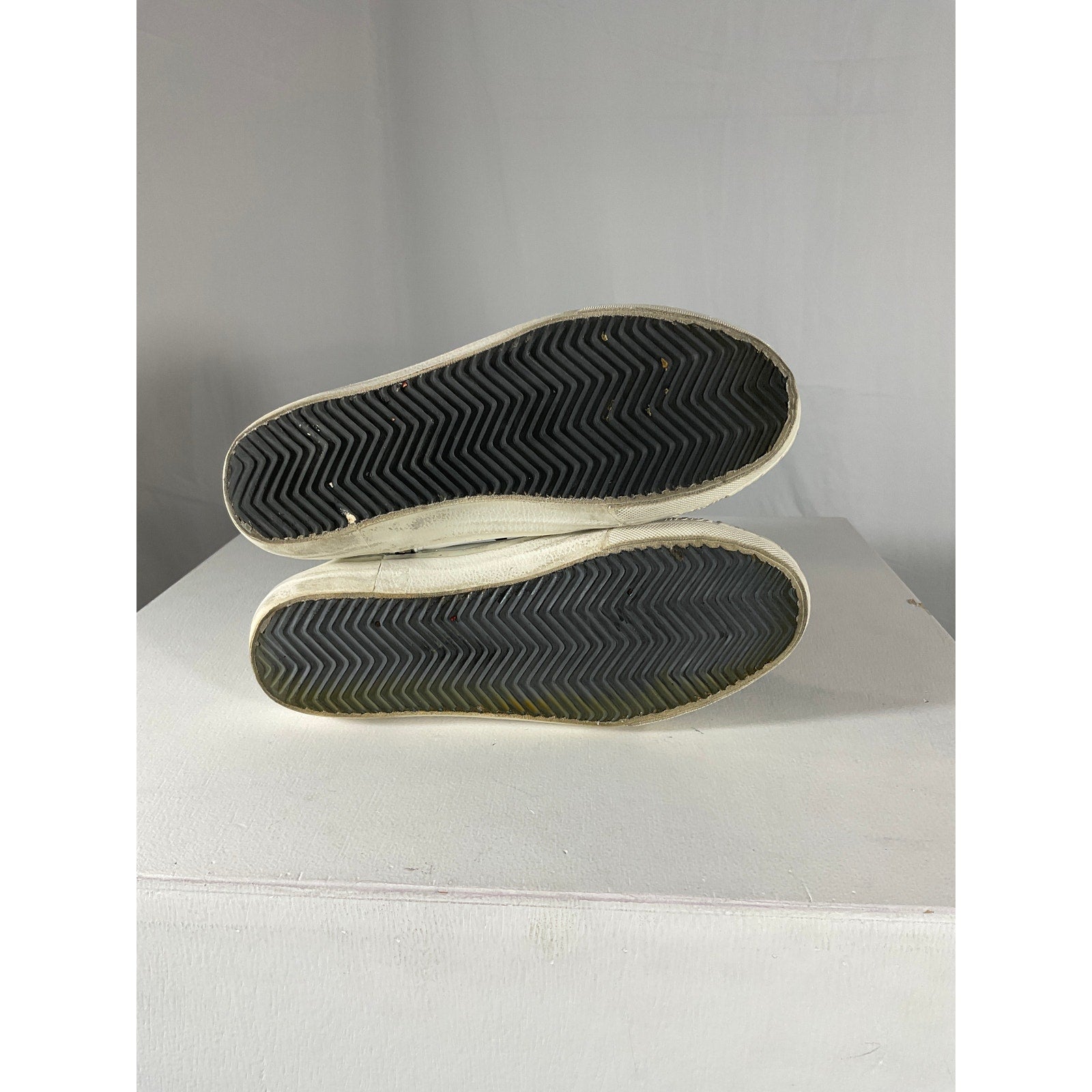 Golden Goose White Slide Sneakers Size 8