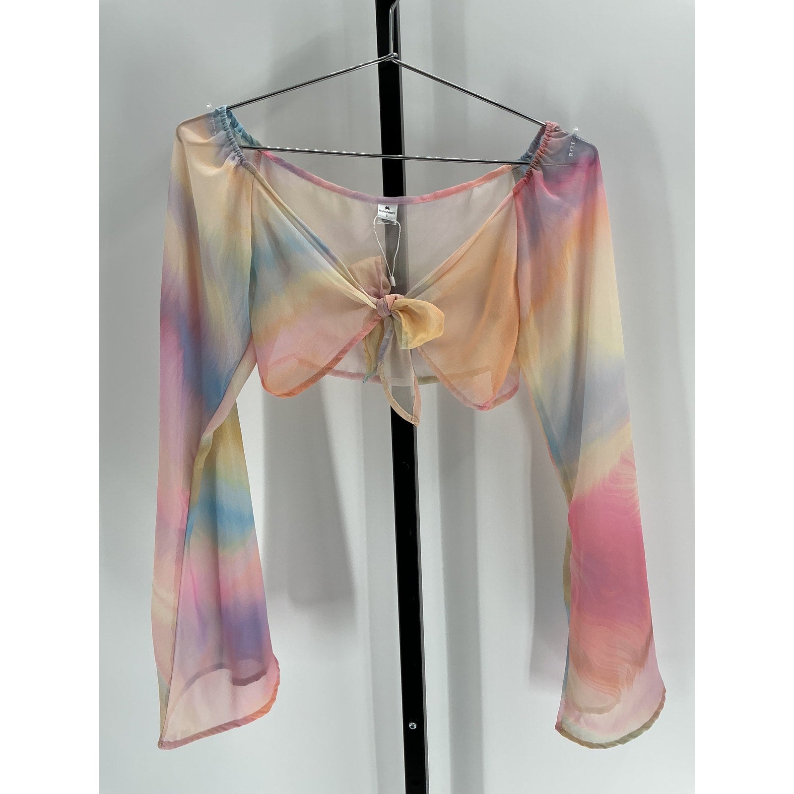 Bananhot 'Grace' Pink Polyester Top Size S