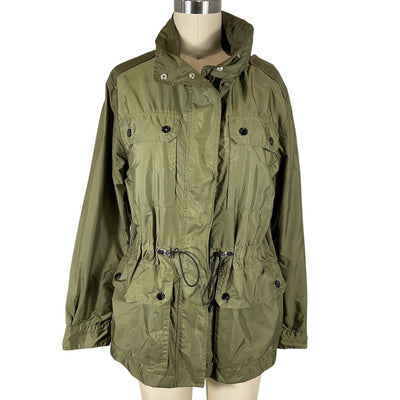 Moncler Lightweight Green Agde Field Jacket Size 0 / XS