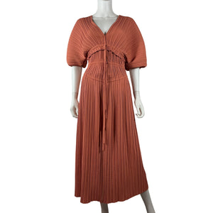 A.L.C. Pleated Pink Stella Dress Size 2