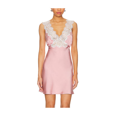 Lovers And Friends Satin Pink Taylor Mini Dress Size L