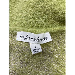 For Love & Lemons 'Simone' Green Top Size S