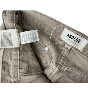 Agolde Organic Tan Cooper Cargo Denim Jeans Size 26