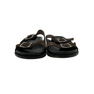 Aeyde Buckled Brown Meena Sandals Size 36 EU / US 6