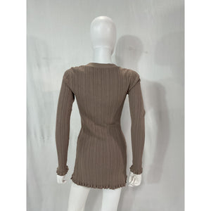 Tularosa 'Variegated' Tan Rib Cardi Size XS