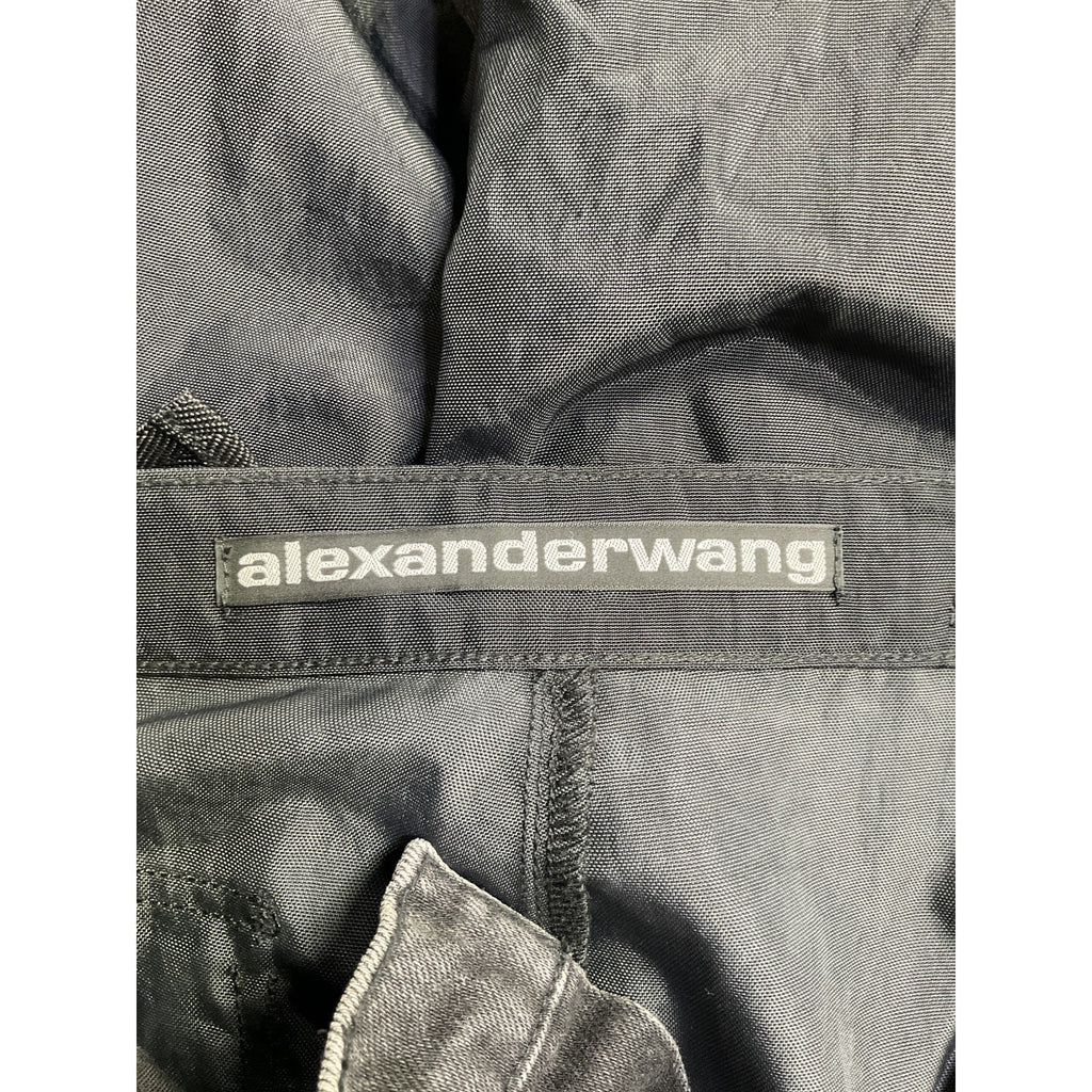 Alexander Wang Pack Mix Black Cotton Hybrid Jeans Size 27