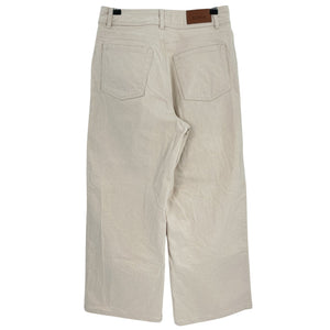 Sezane Classic Beige Le Crop Denim Jeans Size 38
