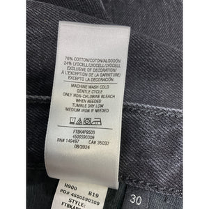 Favorite Daughter High Rise Boyfriend Black Otto Jeans Size 30