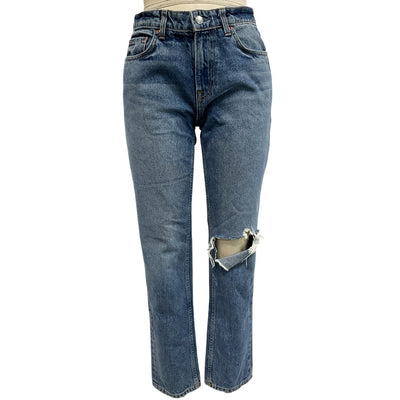 Grlfrnd Distressed Hidden Hills Kate Denim Jeans Size 26