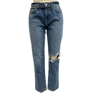 Grlfrnd Distressed Hidden Hills Kate Denim Jeans Size 26