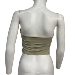 Paris Georgia Sleek Beige Audrey Tube Top Size S