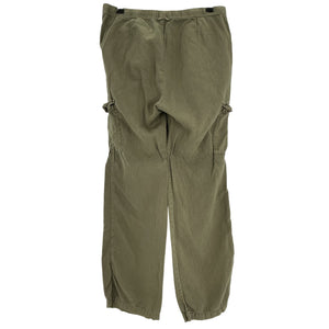 James Perse Pleated Green Cargo Pants Size 2
