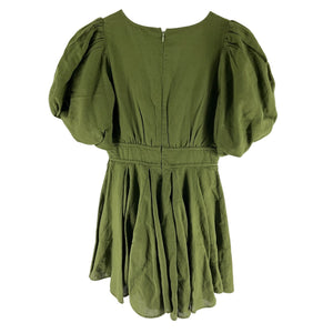 Rhode Chic Green Madeline Dress Size 0 NWT