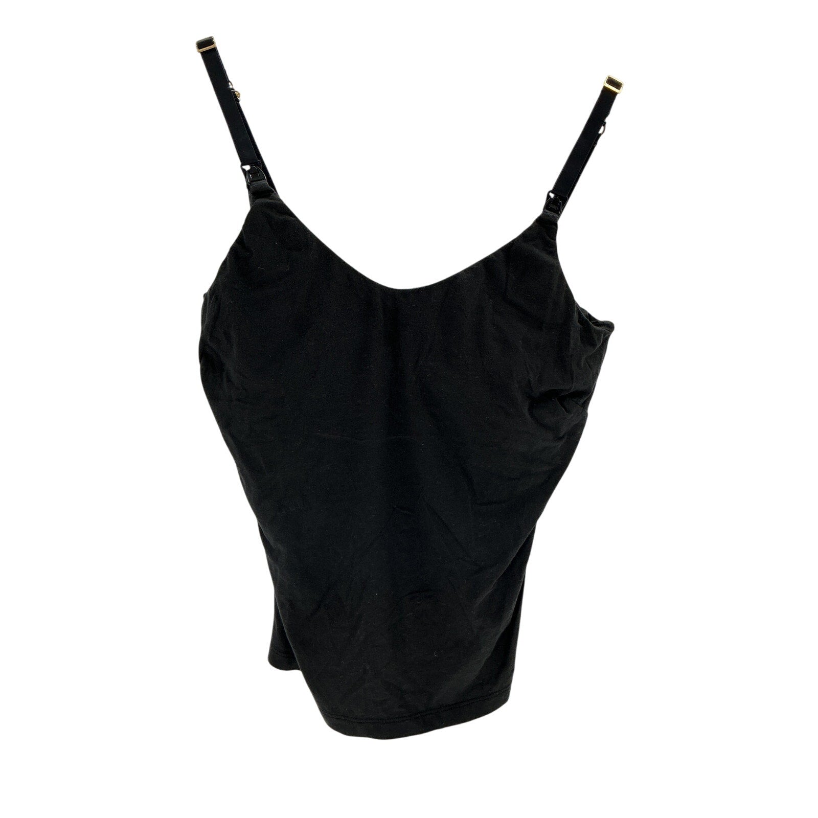 Hatch The 24/7 Nursing Black Cotton Tank Top Size L
