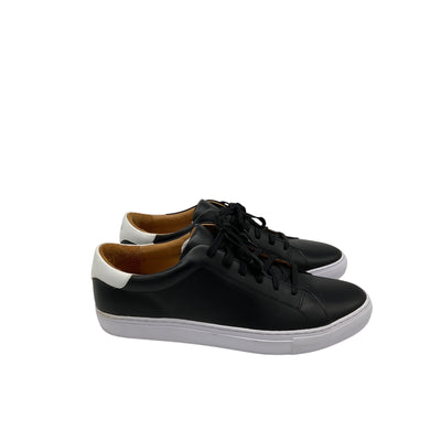 Ralph Lauren 'Jermain' Black Leather Sneaker Size 11