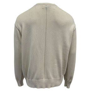 Rag & Bone Organic Cotton Cream Clarkson Sweater Size L