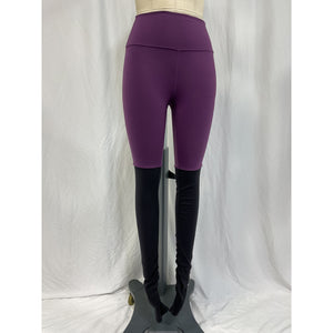 Alo Yoga Airbrush High-Waist Purple Nylon Highlight Goddess Legging Size S