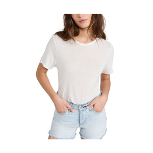 Rag & Bone 'Micheal' White Rayon Tee Size S / P
