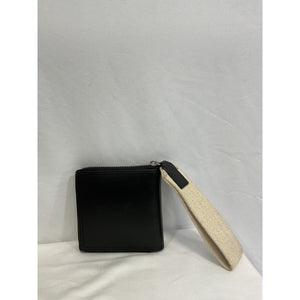 Jacquemus 'Le Carre Rond' Black Leather Handbag