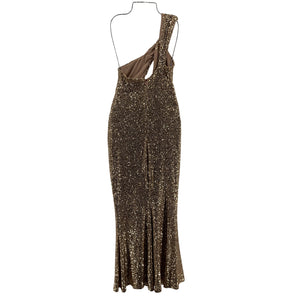Nookie Sequined Gold Therese Dress Size S