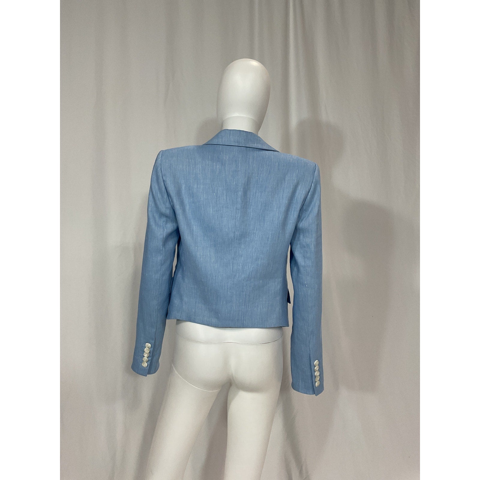 Veronica Beard 'Diego' Blue Dickey Jacket Size 4