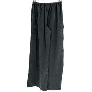 Reformation Relaxed Black Ethan Twill Cargo Pants Size XS