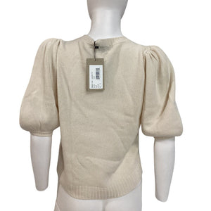 Paige Cozy Ivory Lucerne Sweater Size S NWT