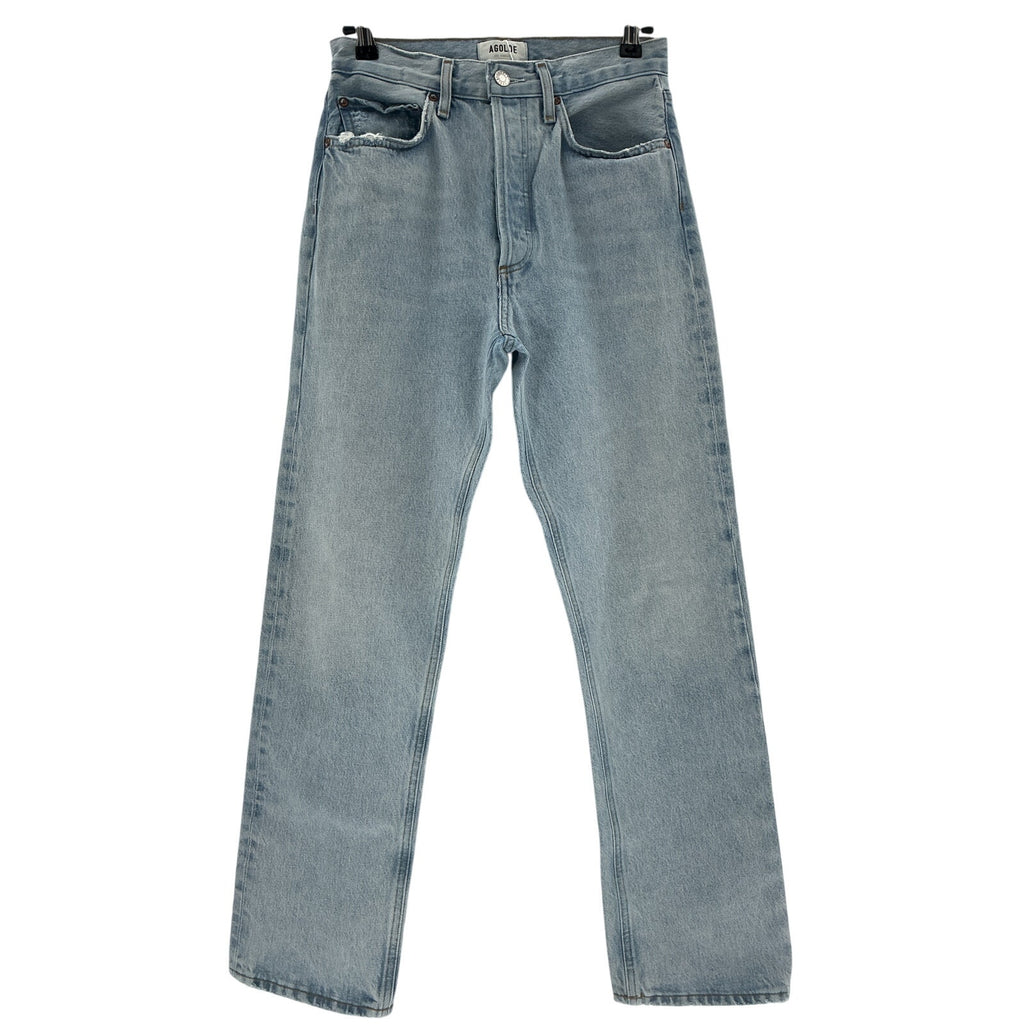 Agolde 90'S Blue Pinch Waist Denim Jean Size 26