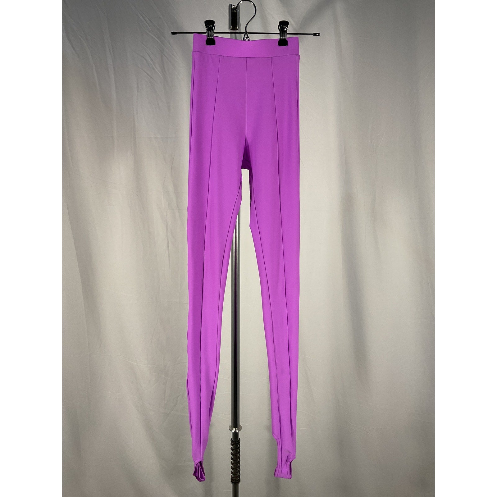 Alex Perry 'Carlin' Purple Stirrup Leggings Size 0