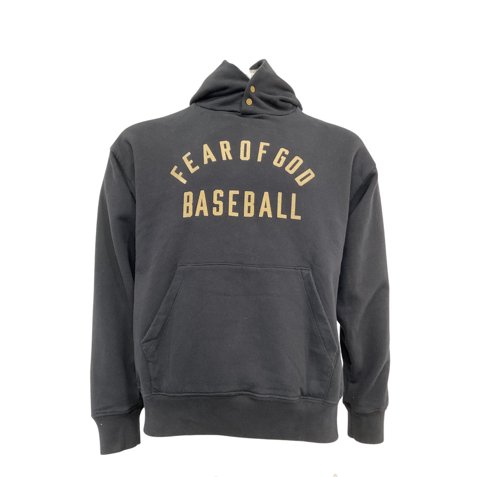Fear Of God 'Baseball' Black Cotton Hoodie Size M