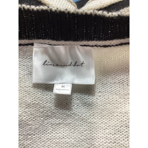 Line & Dot 'Kammi' White Long Sleeve Cardigan Size M