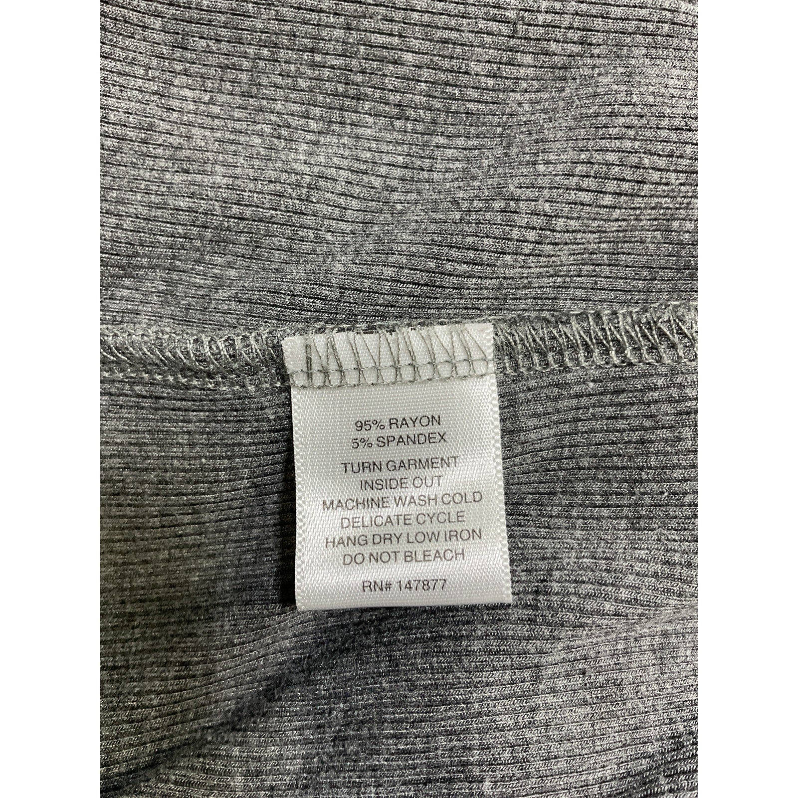 The Line By K 'Ximeno' Grey Rayon Tank Size S