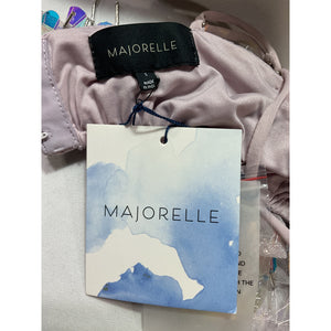 Majorelle 'Mallory' Silver Embellished Beaded Crop Top Size S - NWT