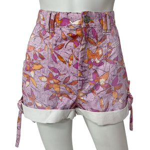 Isabel Marant Floral Pink Naesqui Shorts Size 38 EU / US 6 NWT
