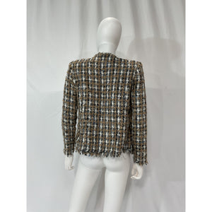 Iro 'Vella' Brown Wool-Blend Jacket Size 36