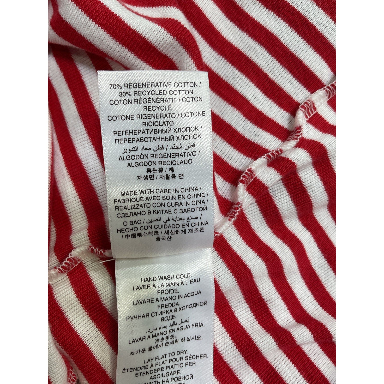D�en 'Andrea' Red Cotton Tank Top Size S