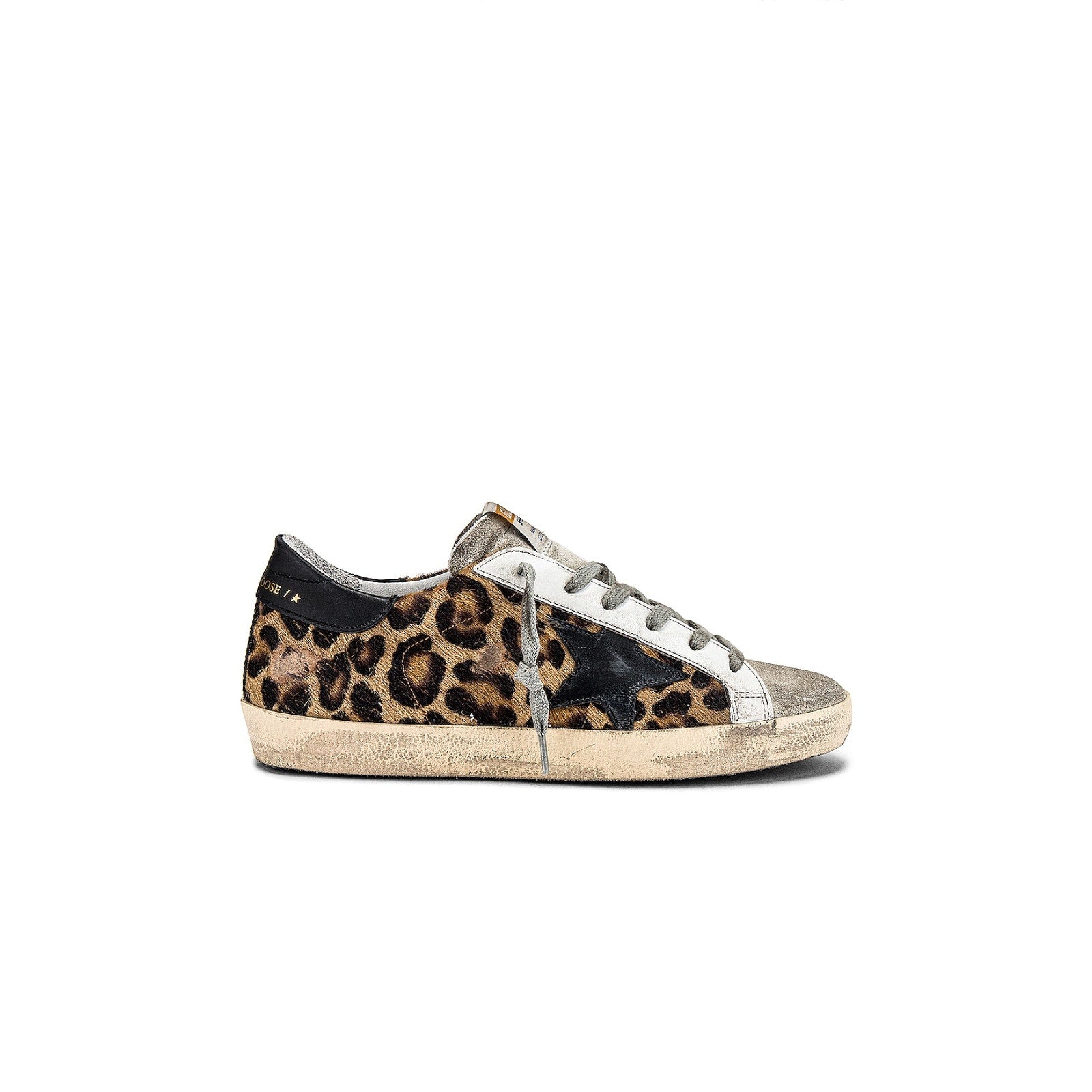 Golden Goose Superstar Brown Leather Sneaker Size 7