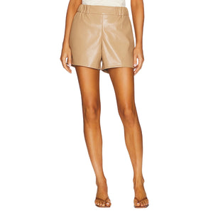 Anine Bing Sleek Butterscotch Koa Shorts Size M