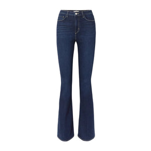 L'Agence Flared Blue Marty Denim Jeans Size 28