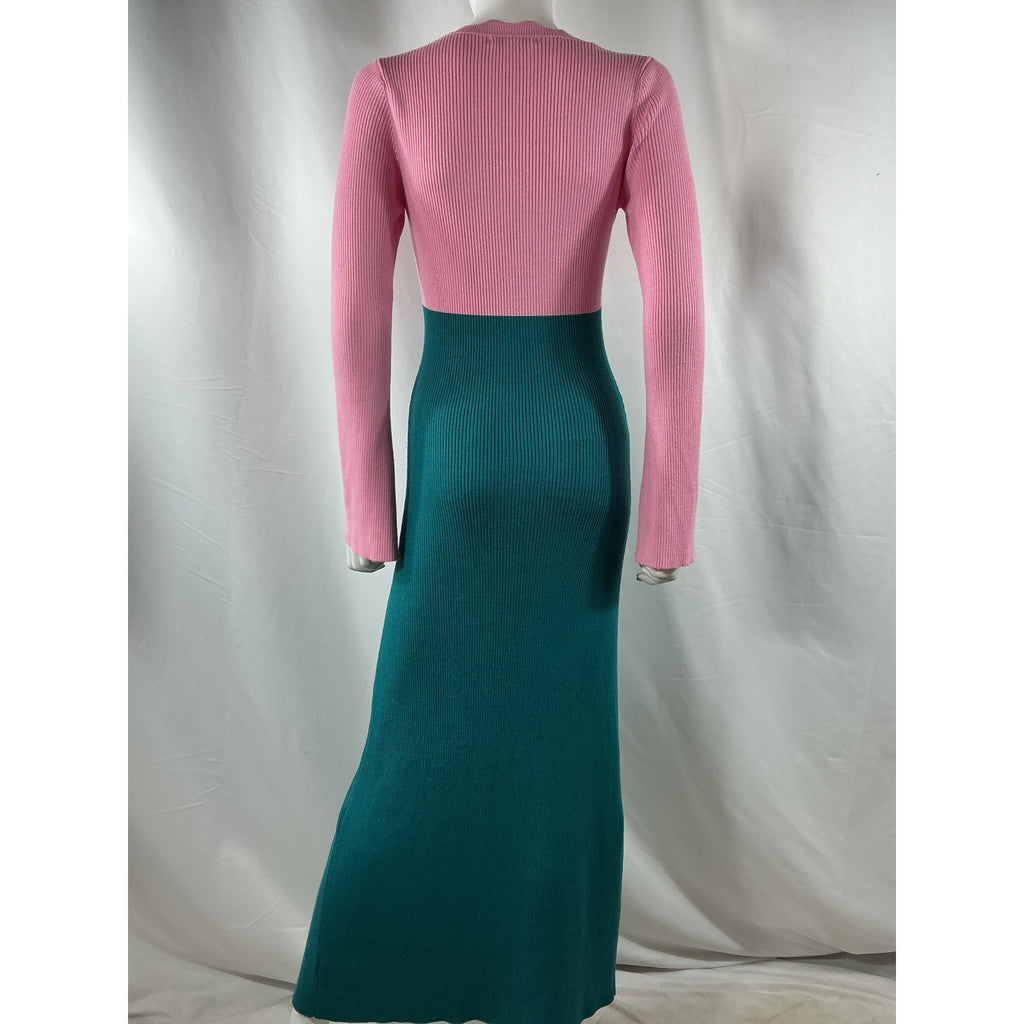 Olivia Rubin 'Reese' Pink Viscose Dress Size S
