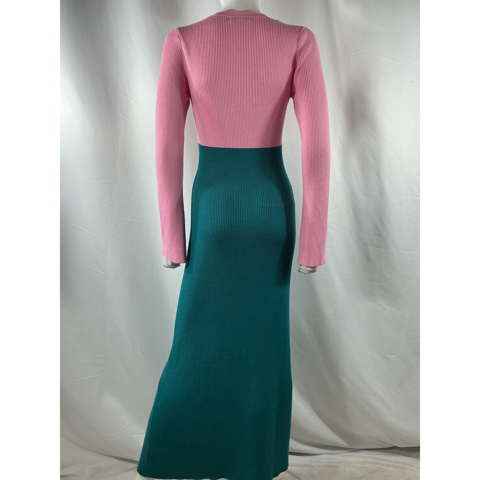 Olivia Rubin 'Reese' Pink Viscose Dress Size S