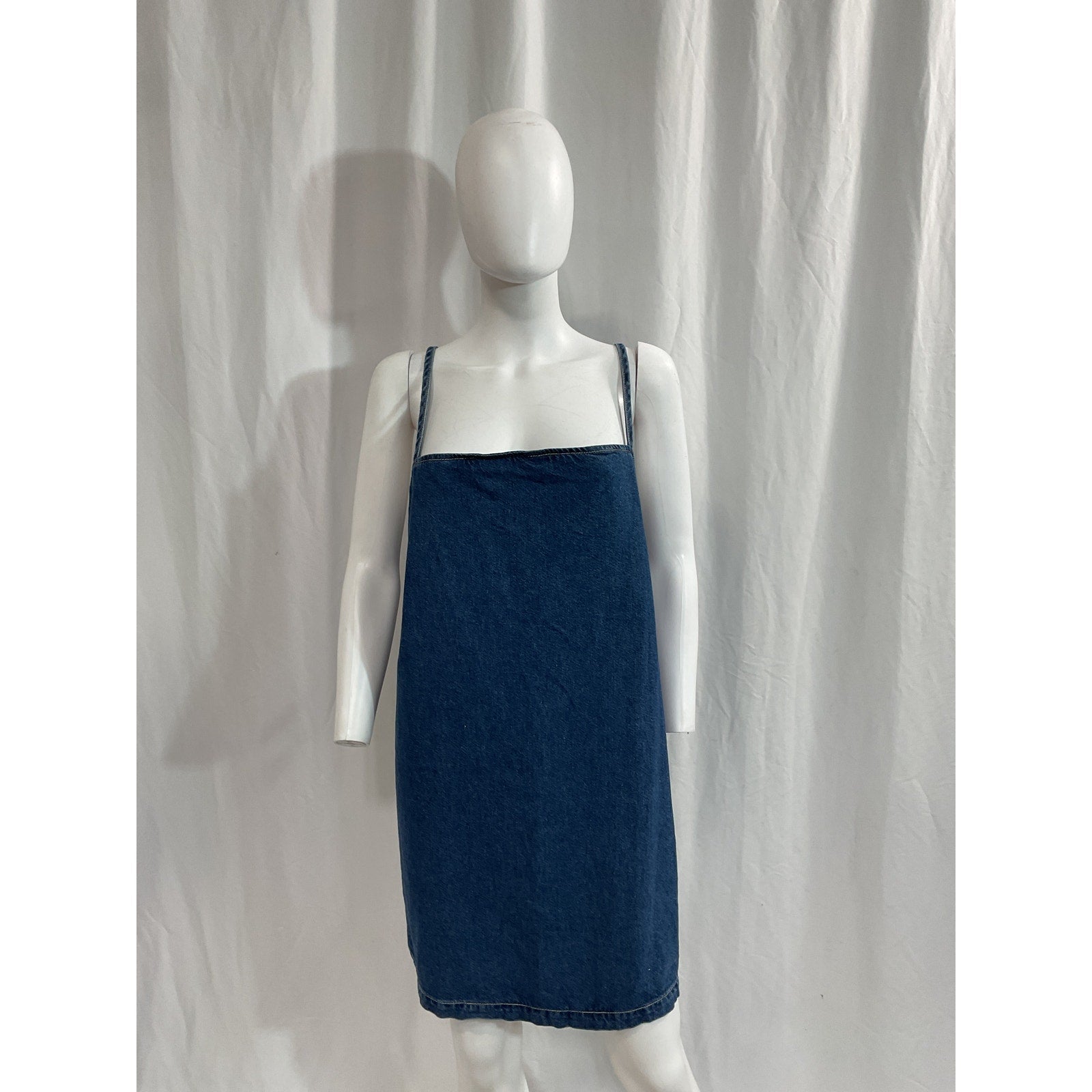 Reformation 'Stella' Blue Denim Mini Dress Size 12