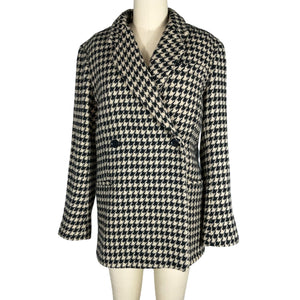 Anine Bing Houndstooth Multicolor Kaia Blazer Size XS