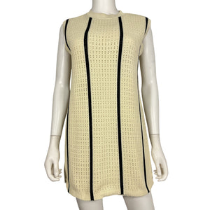 Anine Bing Striped Beige Lanie Dress Size S
