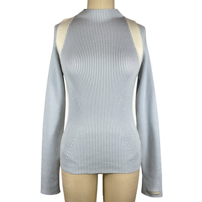Cordova Ribbed Frost Pista Sweater Size M NWT