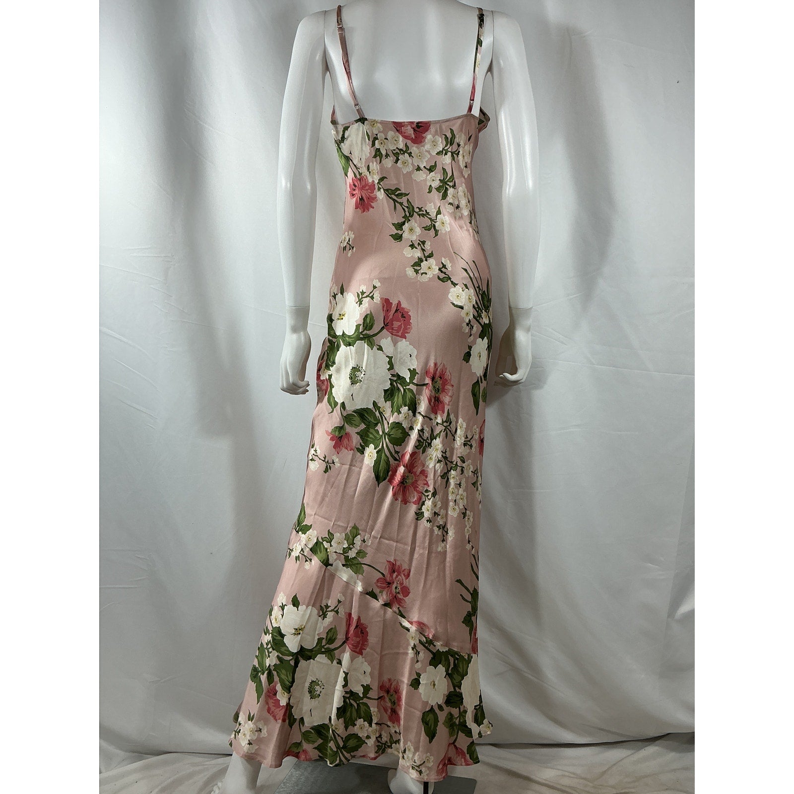 Reformation 'Parma' Pink Silk Dress Size S