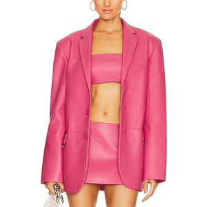 Lamarque Tailored Pink Felina Blazer Size XS NWT