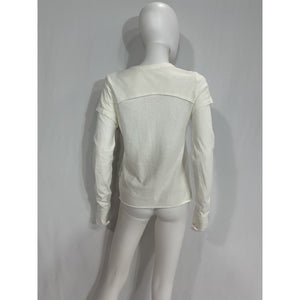 Slvrlake 'Bolero' White Tee Size M