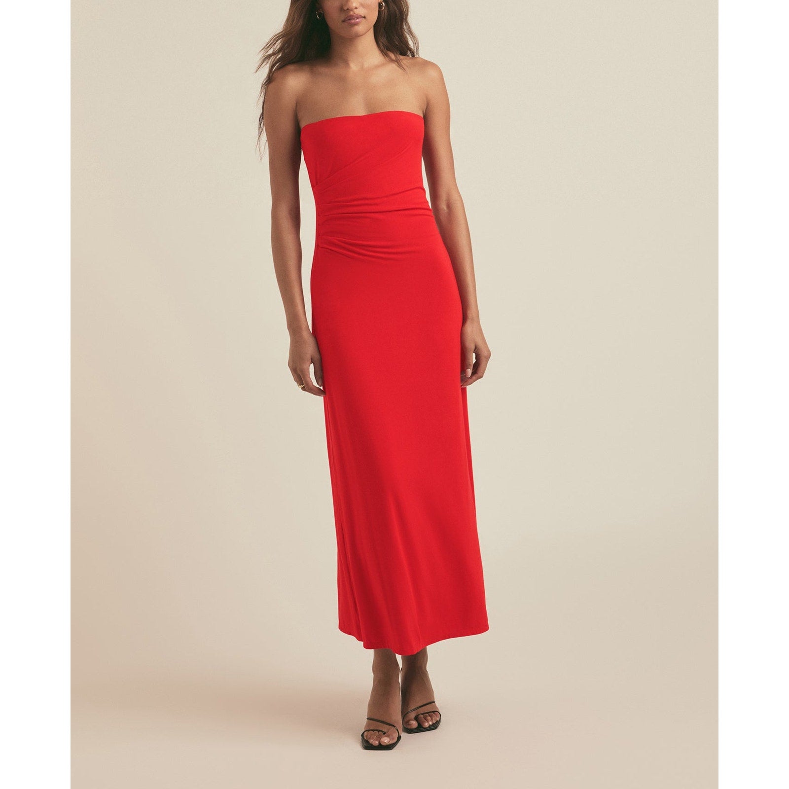 Favorite Daughter 'The Colette' Red Rayon Dress Size M - NWT