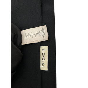 Nicholas 'Arlina' Black Polyester Off Shoulder Top Size 0